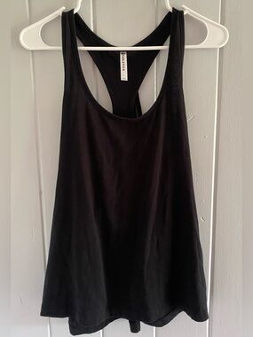 Fabletics Black Racerback Tank Top